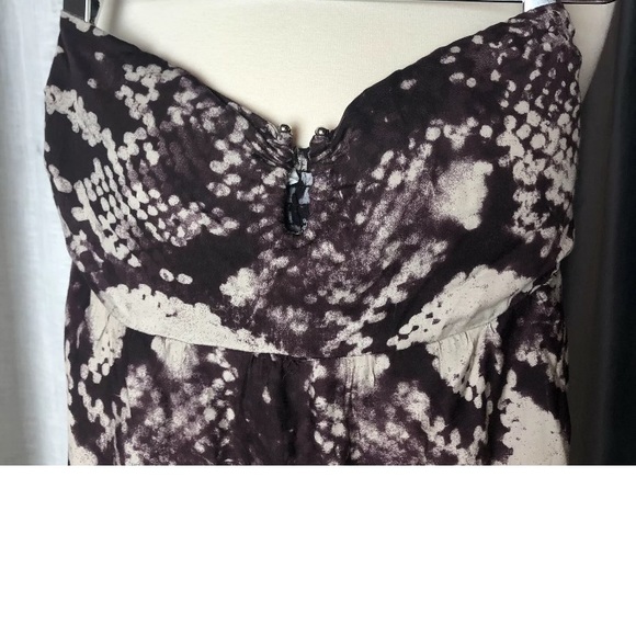 EN CREME XS Strapless Bohemian Maxi Dress - Picture 3 of 8